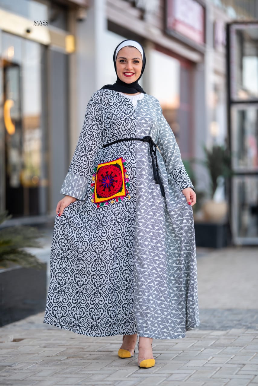 جلابية شرقيه - نقش